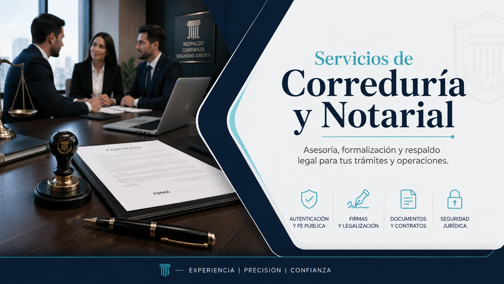 Servicios de Correduría y Notarial