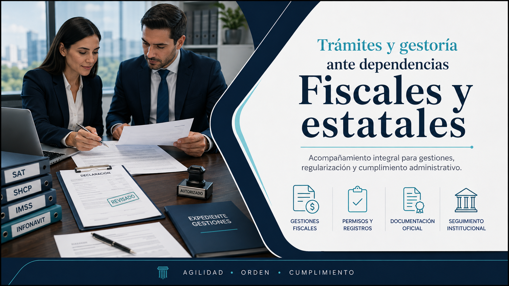Trámites y gestoría ante dependencias Fiscales y estatales