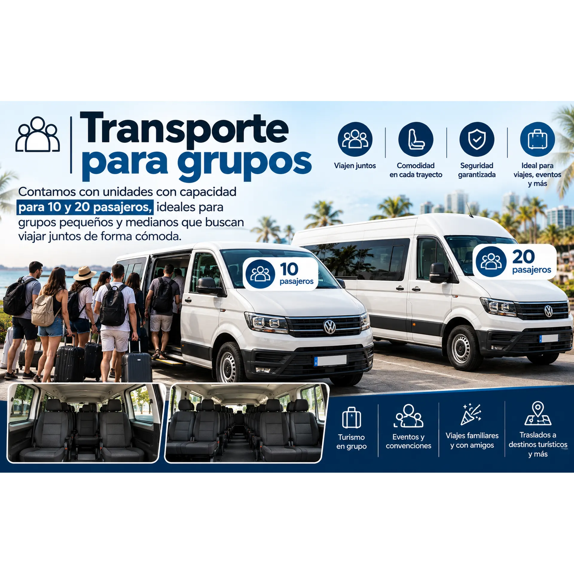 Transporte para grupos