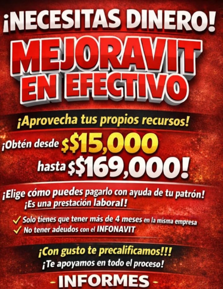 Mejoravit: conoce si puedes acceder a un financiamiento para tu vivienda