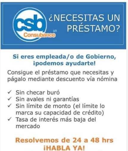 Préstamos para empleados de Gobierno: conoce tus opciones de financiamiento