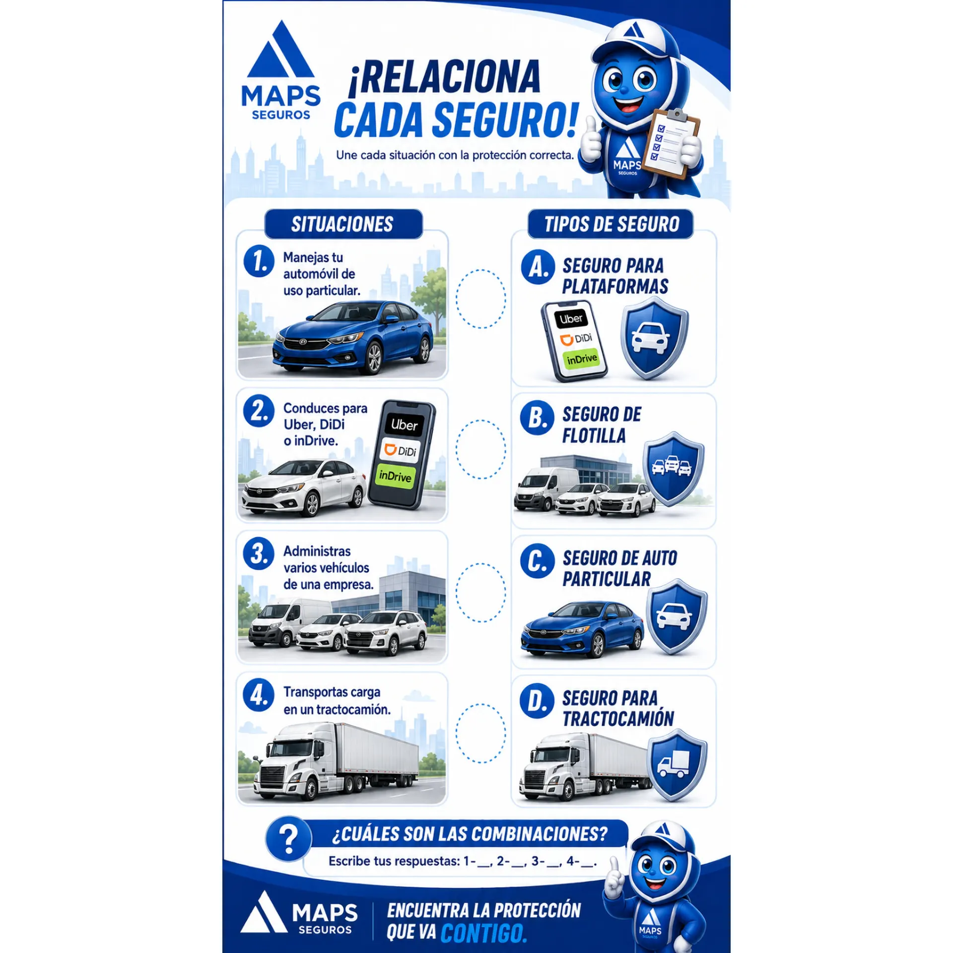 ¿Qué tipo de seguro necesita tu vehículo?