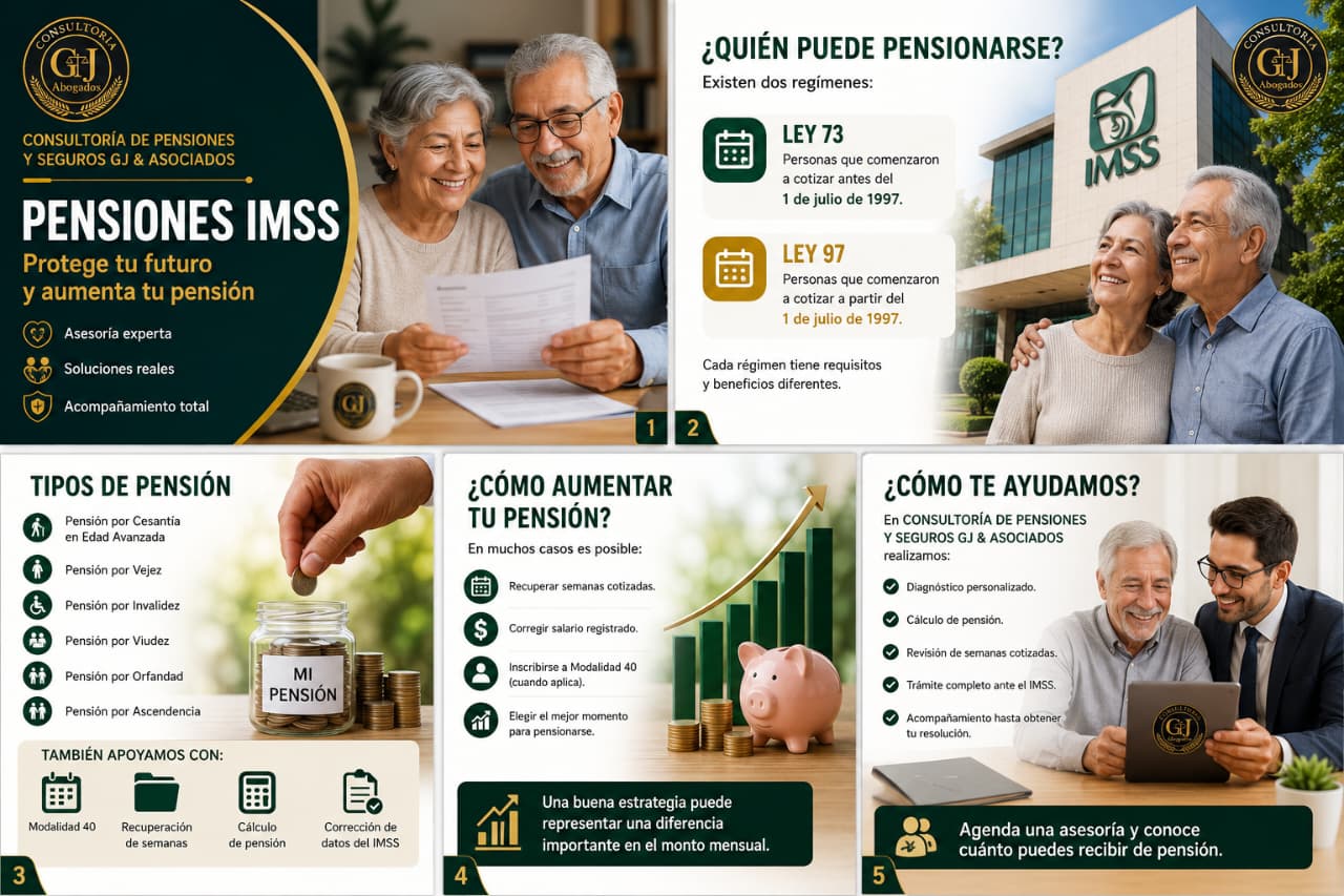 Pensiones IMSS: conoce tu régimen y planea mejor tu retiro
