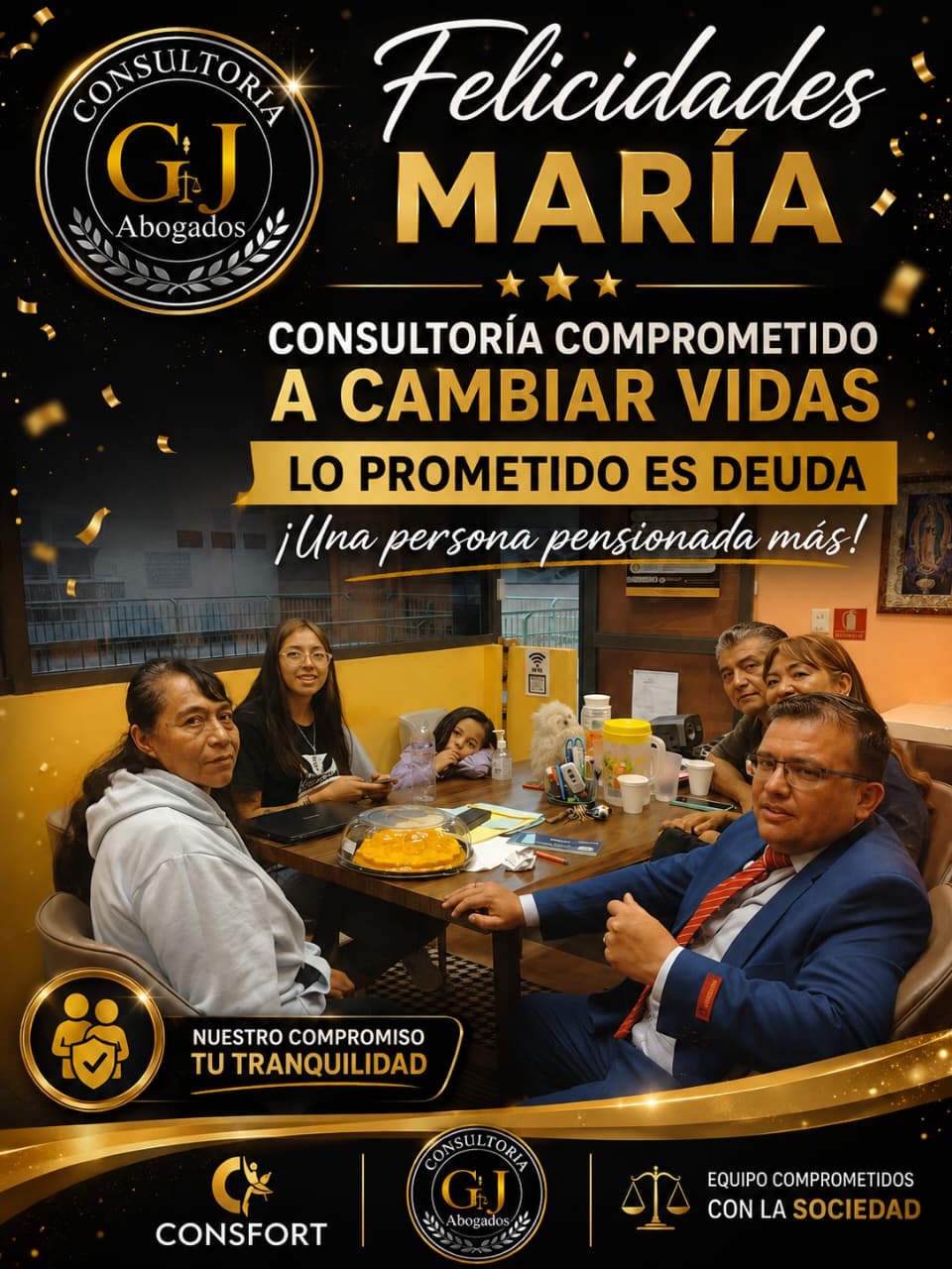 Un logro más: acompañamos a María en su proceso de pensión