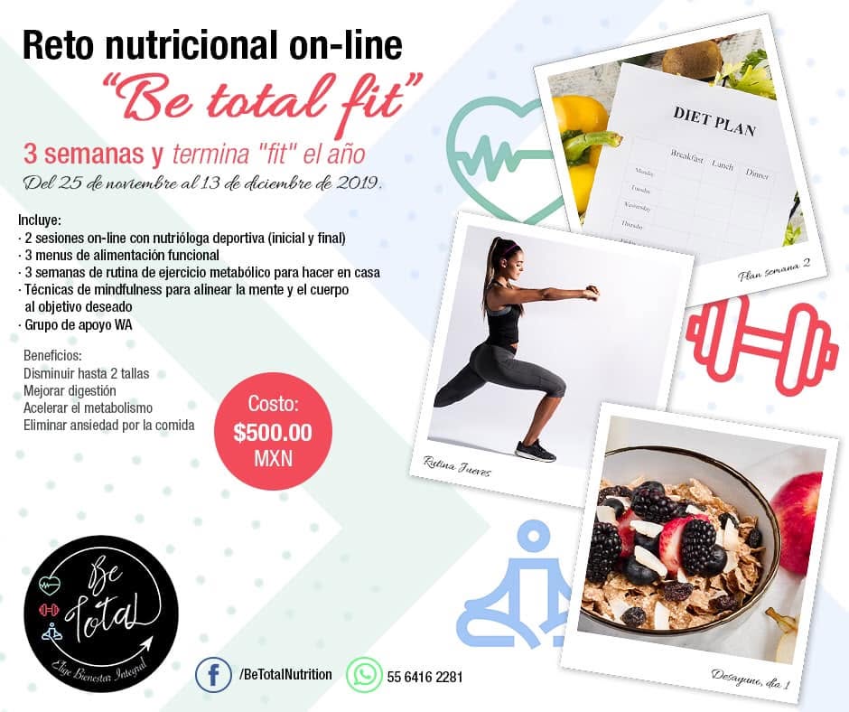 Reto nutricional: pequeños cambios, grandes resultados