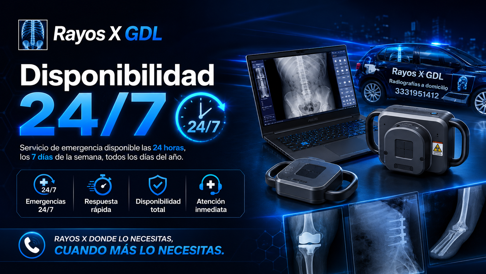 Disponibilidad 24/7